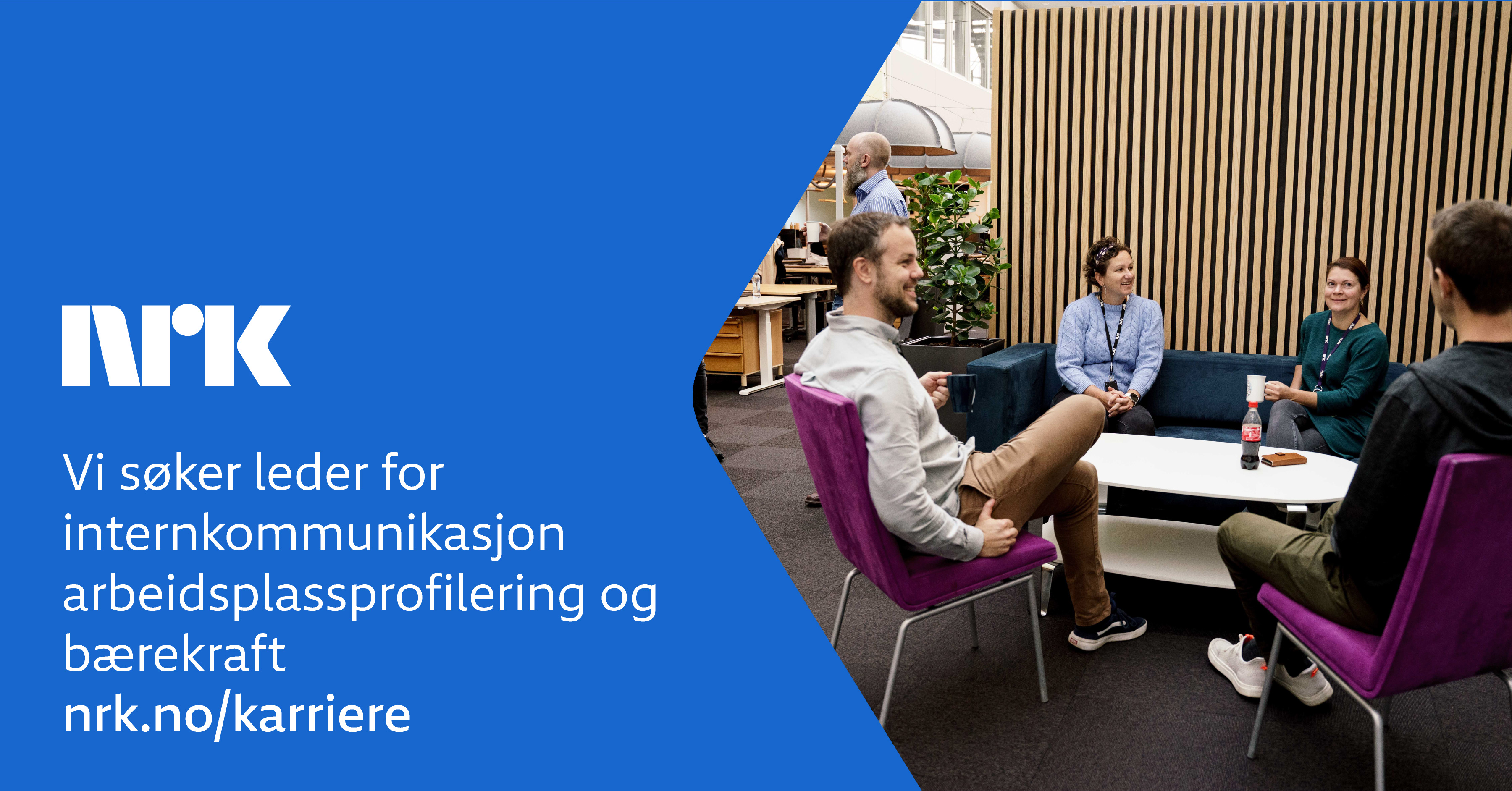 Vil du bidra til å synliggjøre NRK som en attraktiv arbeidsgiver?