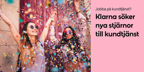 Klarna söker nya kundtjänstmedarbetare logotyp