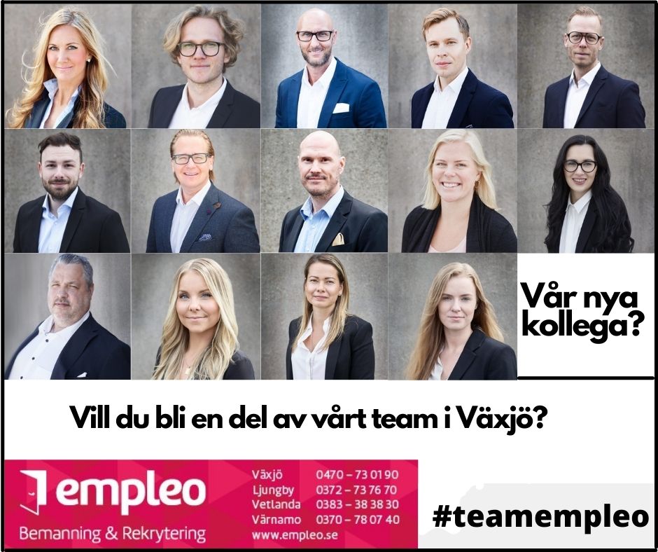 Konsultchef/Rekryteringsassistent till Empleo i Värnamo
